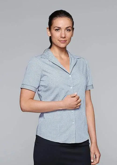 Aussie Pacific Corporate Wear AUSSIE PACIFIC LADIES EPSOM SHORT SLEEVE 2907S